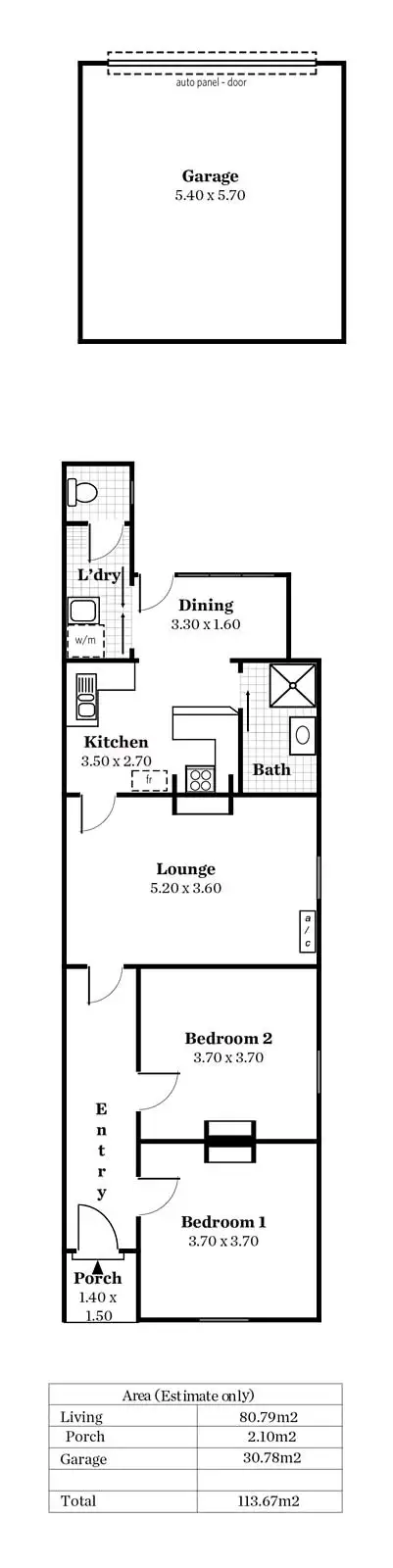Floorplan of Homely house listing, 120 Sydenham Road, Norwood SA 5067
