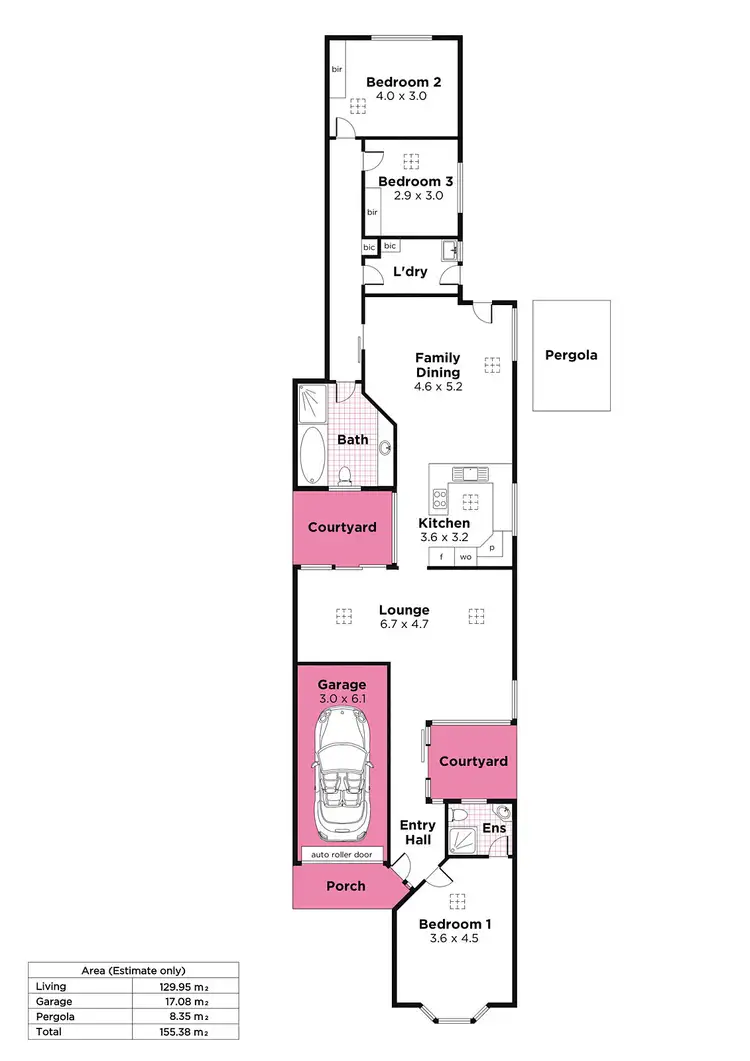 Floorplan of Homely house listing, 12a Keyes Street, Linden Park SA 5065