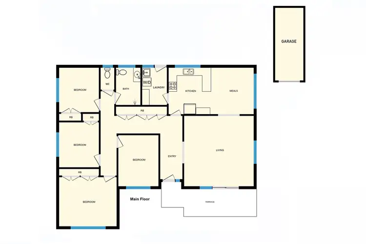 Floorplan of Homely house listing, 25 McEachern Crescent, Melba ACT 2615