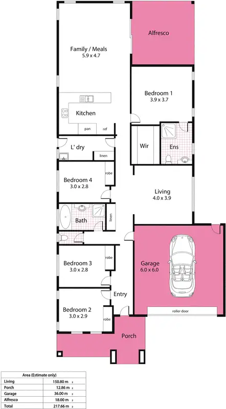 Floorplan of Homely house listing, Address available on request