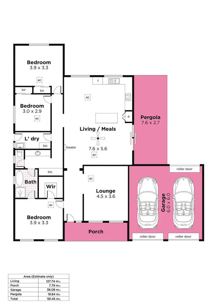 Floorplan of Homely house listing, 19 Tina Way, Morphett Vale SA 5162