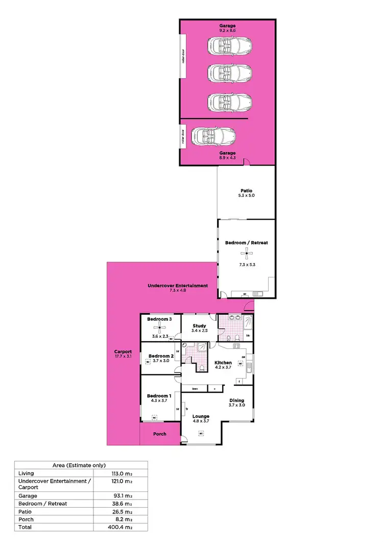 Floorplan of Homely house listing, 67 French Street, Netherby SA 5062