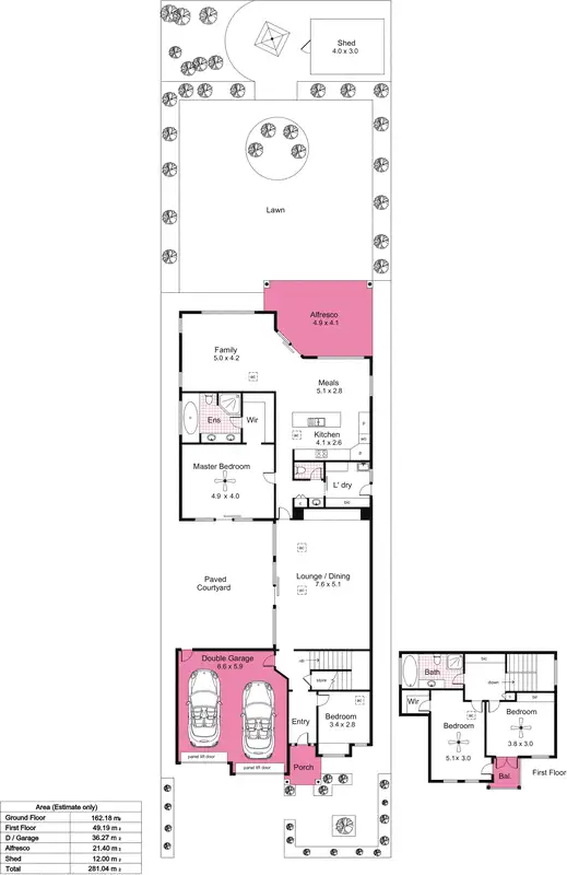 Floorplan of Homely house listing, 3 Cambridge Terrace, Unley SA 5061