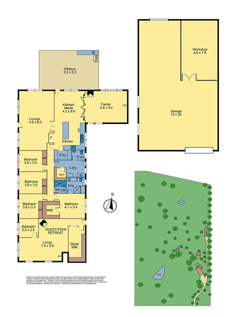 Floorplan of Homely house listing, 85 Janna Road, Eden Park VIC 3757