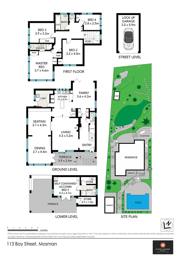 Floorplan of Homely house listing, 113 Bay Street, Mosman NSW 2088