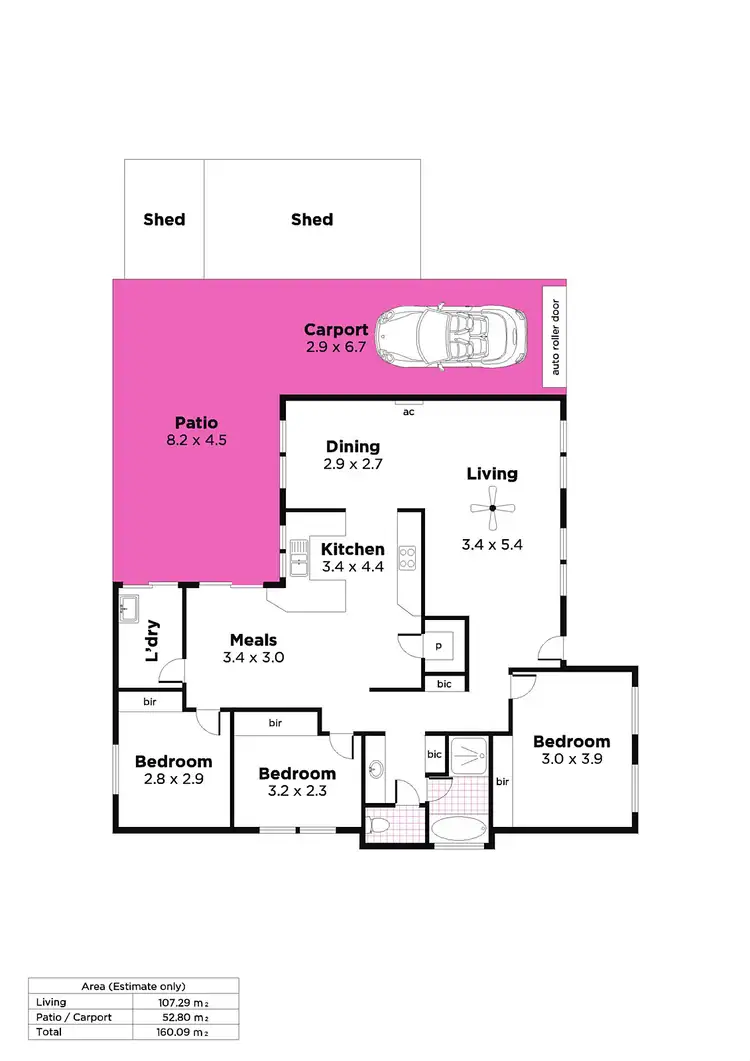 Floorplan of Homely house listing, 22 Whittaker Avenue, Old Reynella SA 5161