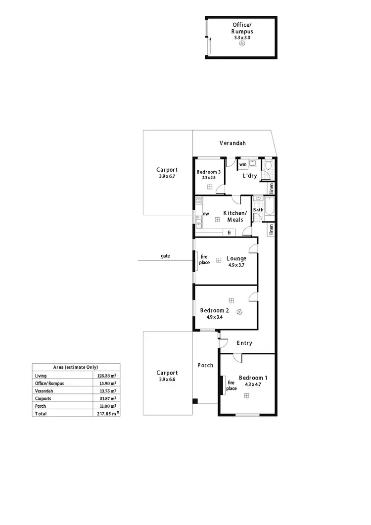 Floorplan of Homely house listing, 5 Sprod Avenue, Toorak Gardens SA 5065