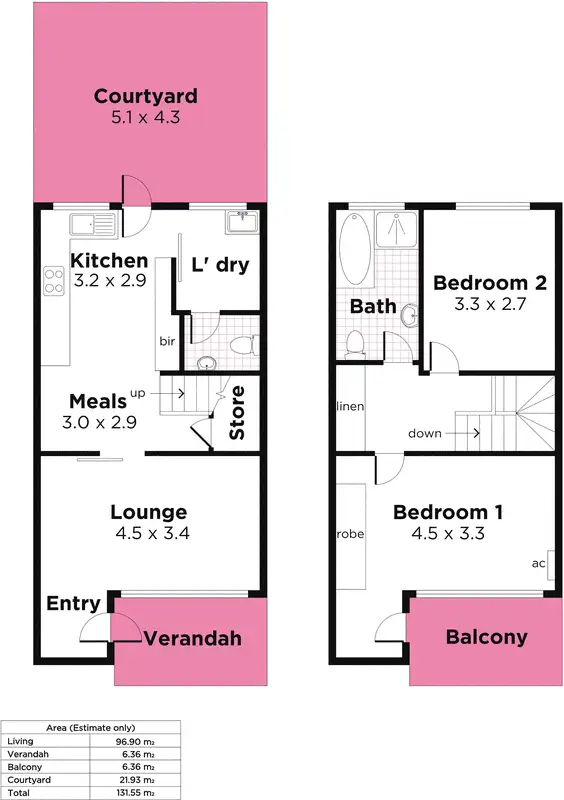 Floorplan of Homely unit listing, 7/39 Hill Avenue, Cumberland Park SA 5041