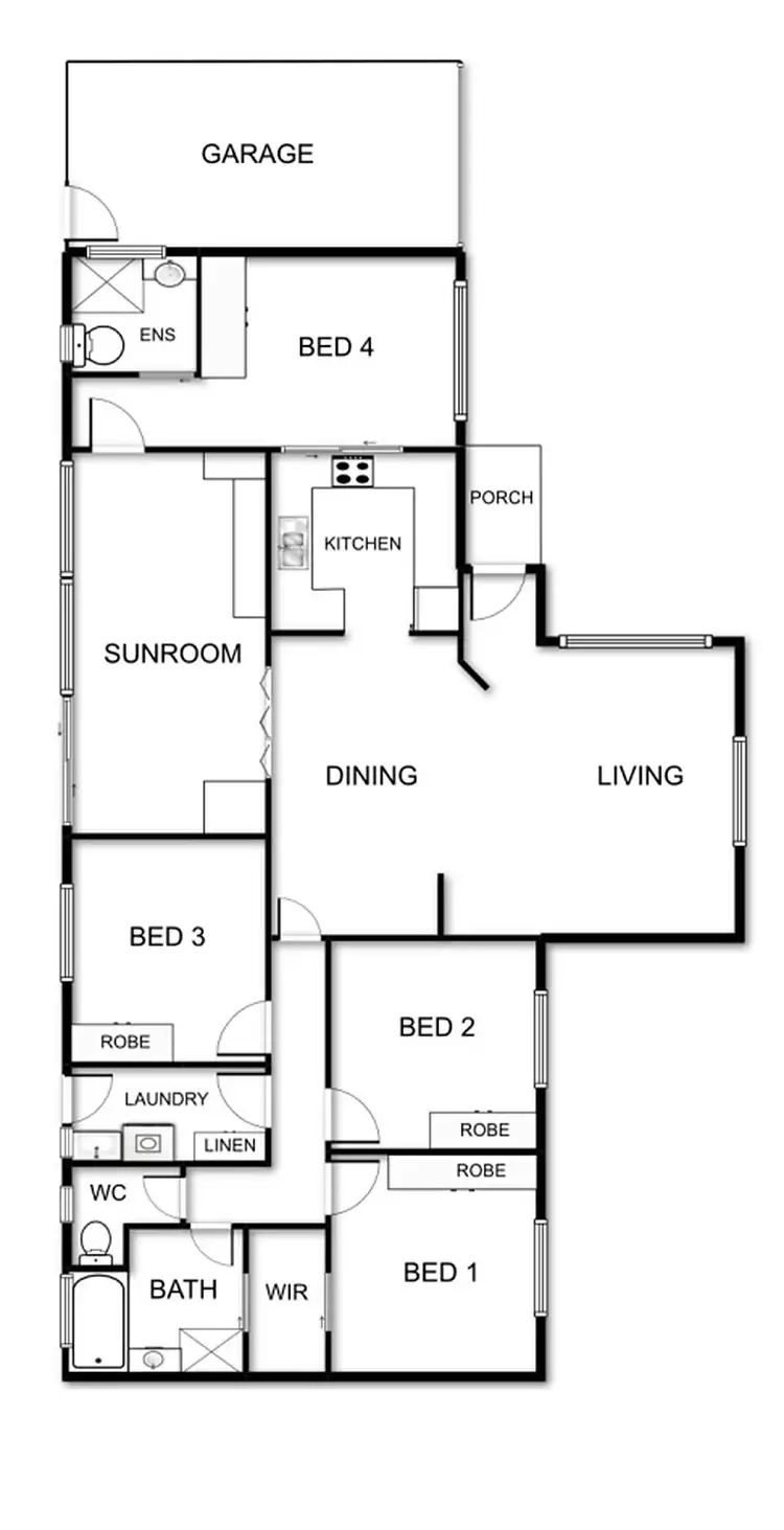Floorplan of Homely house listing, 11 Yumba Avenue, Ngunnawal ACT 2913