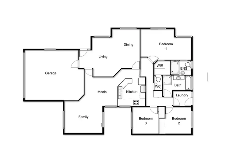 Floorplan of Homely house listing, 14 Pryton Close, Palmerston ACT 2913