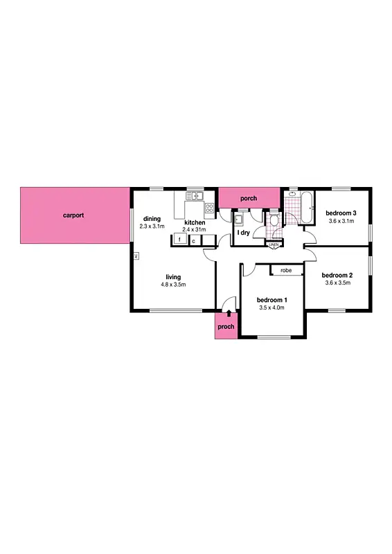 Floorplan of Homely house listing, 2 Jago Street, Salisbury SA 5108