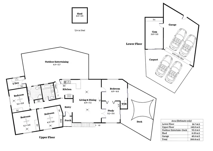 Floorplan of Homely house listing, 11 Orchard Grove, Hawthorndene SA 5051