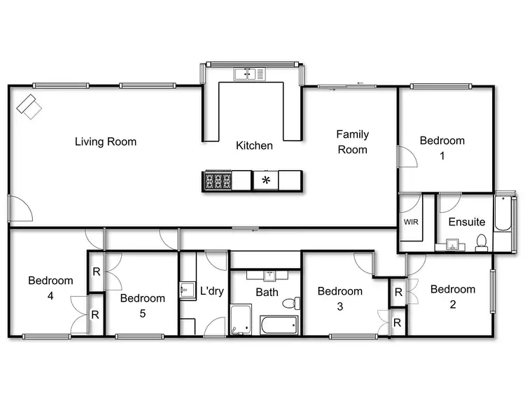 Floorplan of Homely house listing, 612 Bombay Road, Braidwood NSW 2622