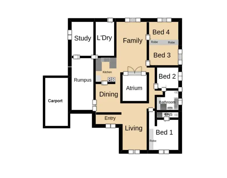 Floorplan of Homely house listing, 55 Middleton Circuit, Gowrie ACT 2904
