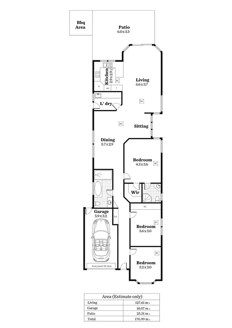 Floorplan of Homely house listing, 5A Hood Street, Linden Park SA 5065