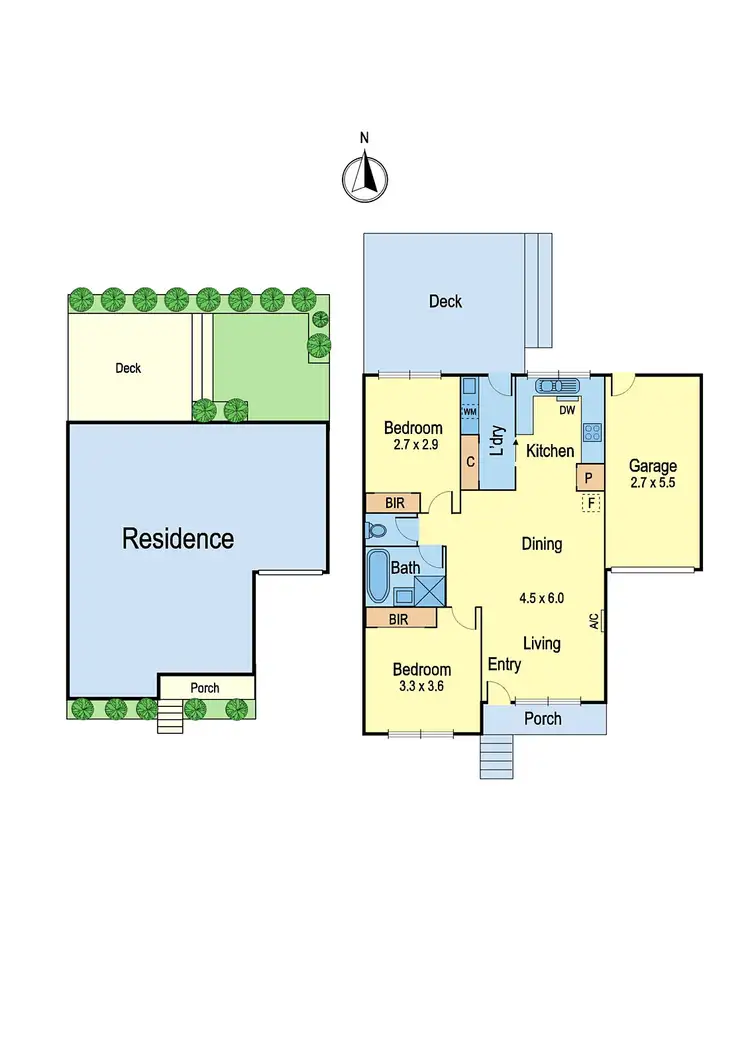Floorplan of Homely unit listing, 16/9-13 Devonshire Road, Watsonia VIC 3087