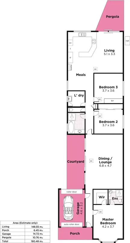 Floorplan of Homely house listing, 29A Illawarra Avenue, Hove SA 5048