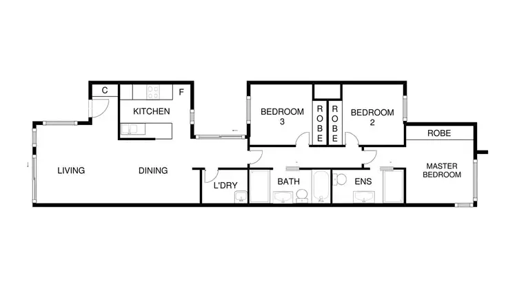Floorplan of Homely townhouse listing, 6/3 Adventure Street, Harrison ACT 2914