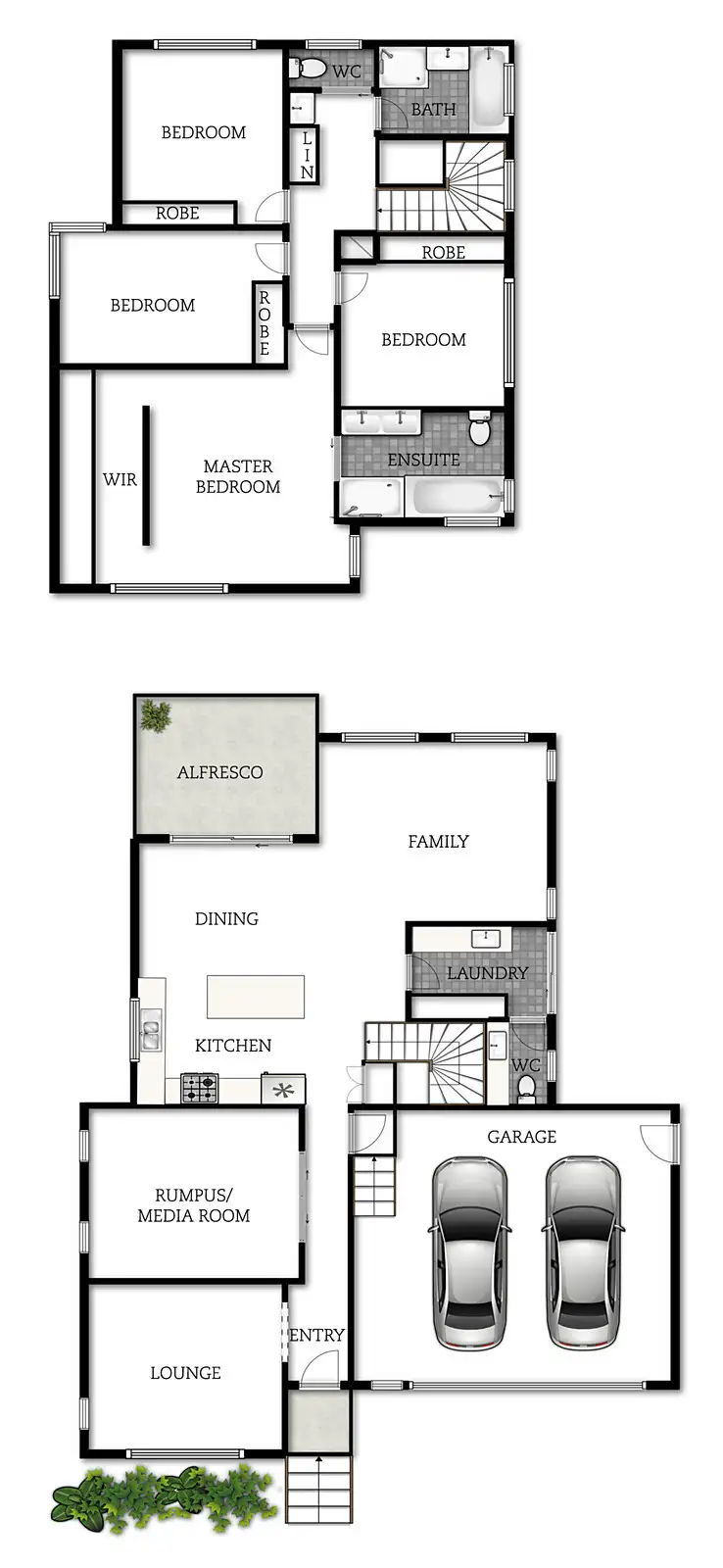 Floorplan of Homely house listing, 49 Alan Watt Crescent, Casey ACT 2913