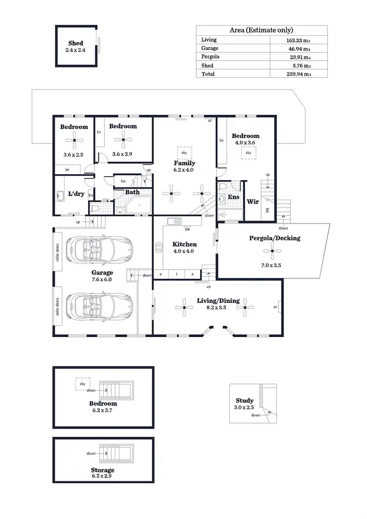 Floorplan of Homely house listing, 2 Partridge Court, Golden Grove SA 5125