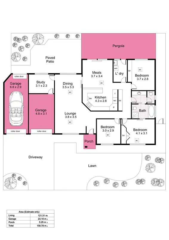 Floorplan of Homely house listing, 1B Wooton Road, Edwardstown SA 5039
