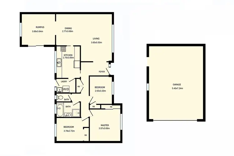 Floorplan of Homely house listing, 24 Gurner Street, Latham ACT 2615