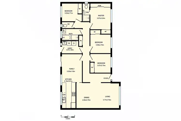Floorplan of Homely house listing, 54 Calder Crescent, Holder ACT 2611