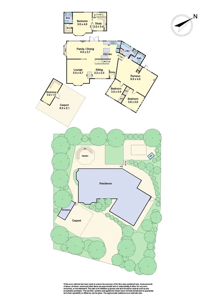 Floorplan of Homely house listing, 16 Fay Street, Eltham VIC 3095