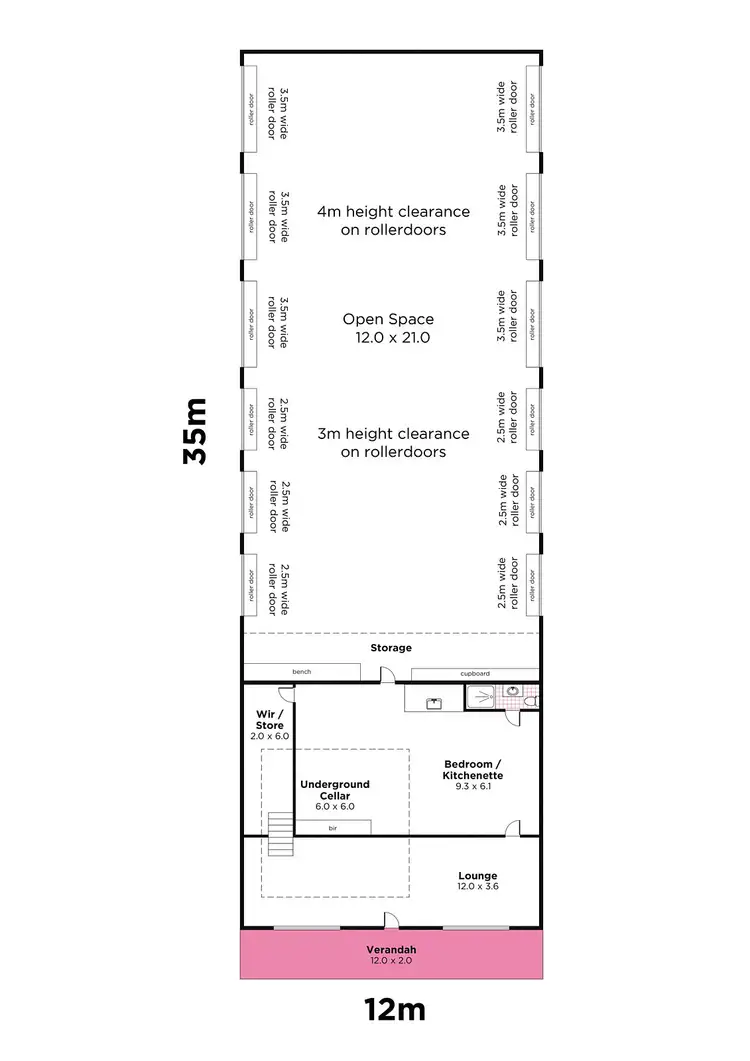 Floorplan of Homely house listing, 8 Crutchett Road, North Moonta SA 5558