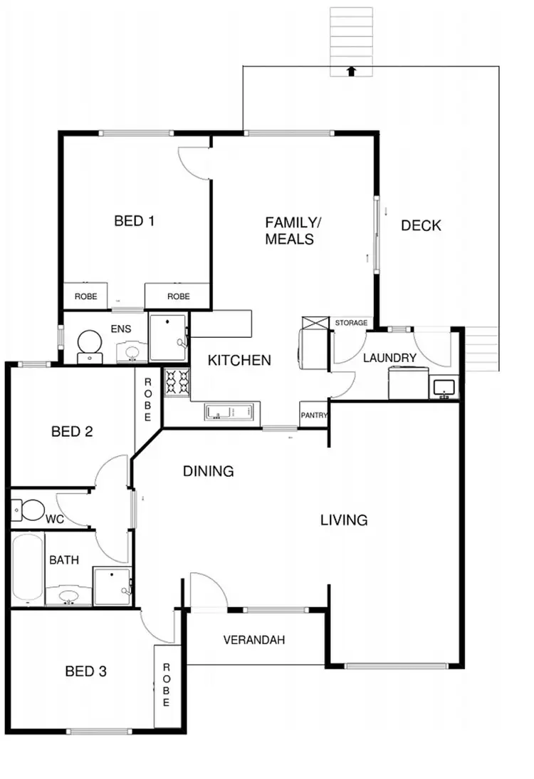 Floorplan of Homely house listing, 39 Maynard Street, Ngunnawal ACT 2913