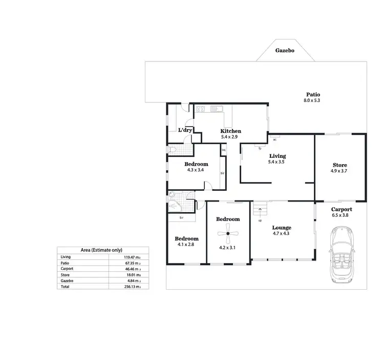 Floorplan of Homely house listing, 134 Seacombe Road, Seacombe Heights SA 5047