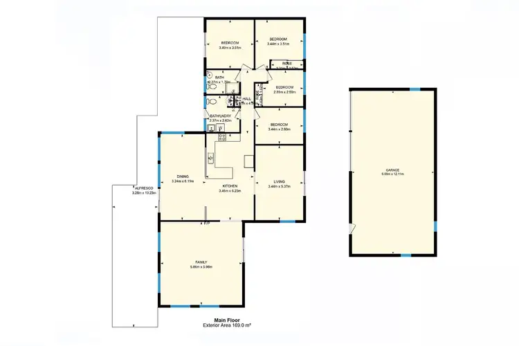 Floorplan of Homely house listing, 609 Old Cooma Road, Googong NSW 2620