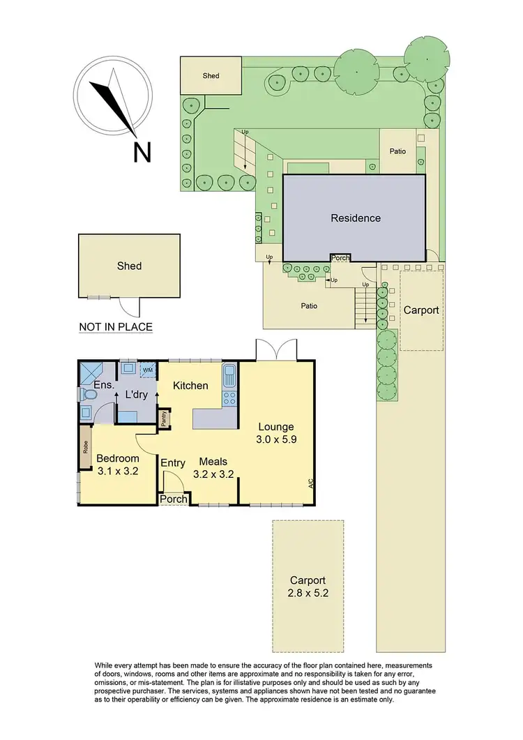 Floorplan of Homely townhouse listing, 20A Lincoln Drive, Lower Plenty VIC 3093