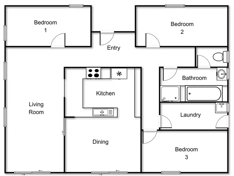 Floorplan of Homely house listing, 2 Kennewell Place, Richardson ACT 2905