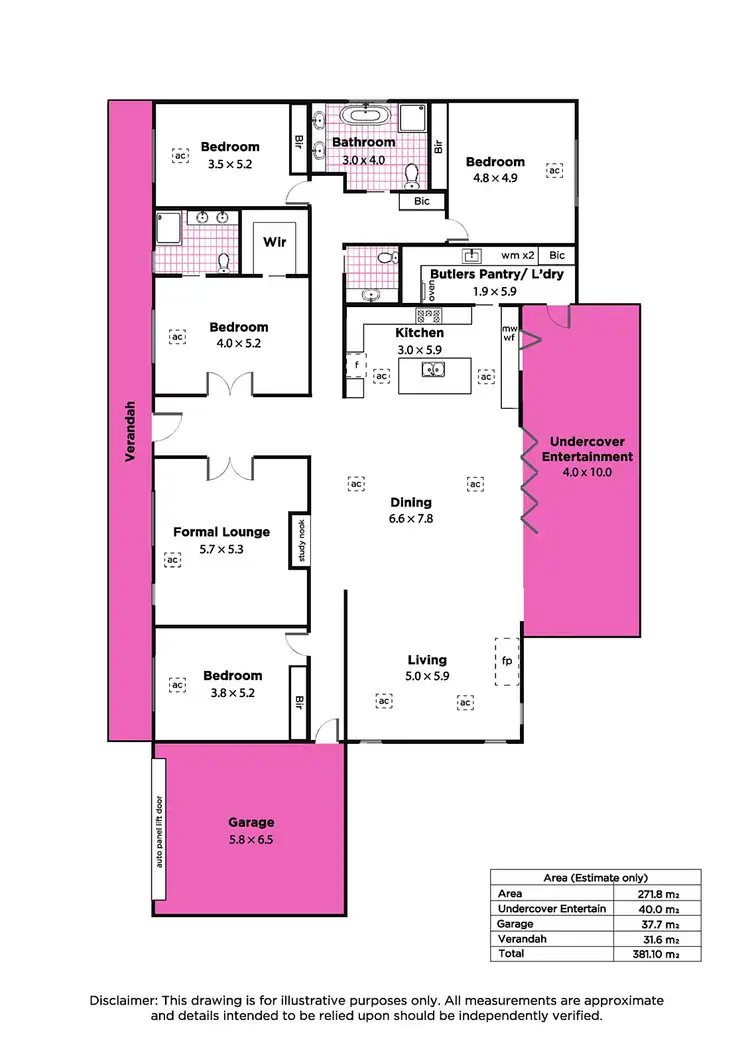 Floorplan of Homely house listing, 3 Elizabeth Street, Oakbank SA 5243