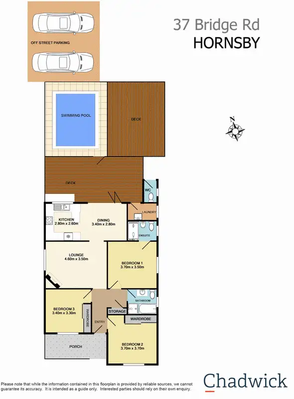 Floorplan of Homely house listing, 37 Bridge Road, Hornsby NSW 2077
