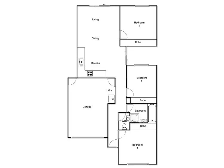 Floorplan of Homely house listing, 10 Phillipa Weeks Street, Watson ACT 2602