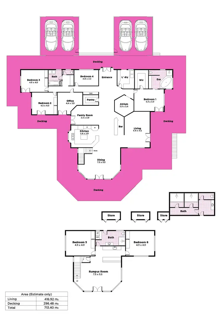 Floorplan of Homely rural property listing, 6-14 Richardson Road, Boston SA 5607
