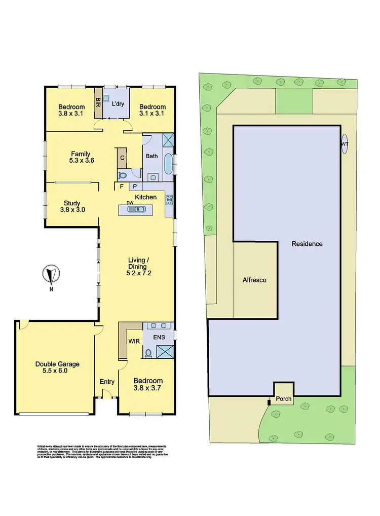 Floorplan of Homely house listing, 19 Airey Way, Doreen VIC 3754