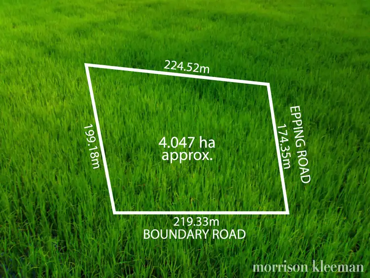 Floorplan of Homely rural property listing, 515 Epping Road, Wollert VIC 3750