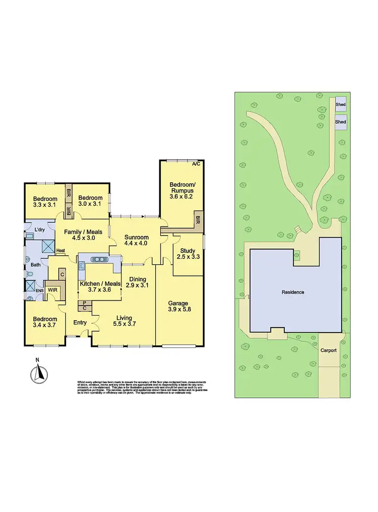 Floorplan of Homely house listing, 11 Thornton Street, Eltham VIC 3095