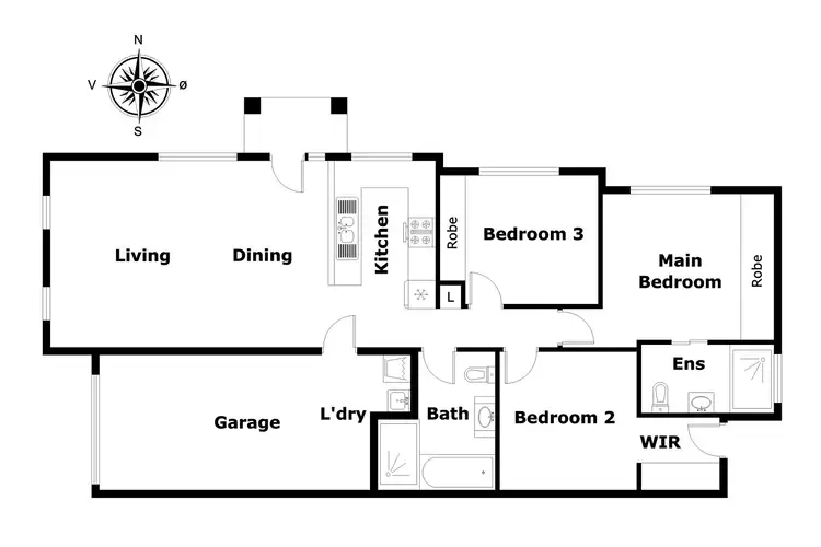 Floorplan of Homely house listing, 84 Rockwood Street, Casey ACT 2913