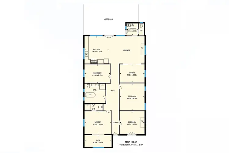 Floorplan of Homely house listing, 8 Park Street, Queanbeyan NSW 2620
