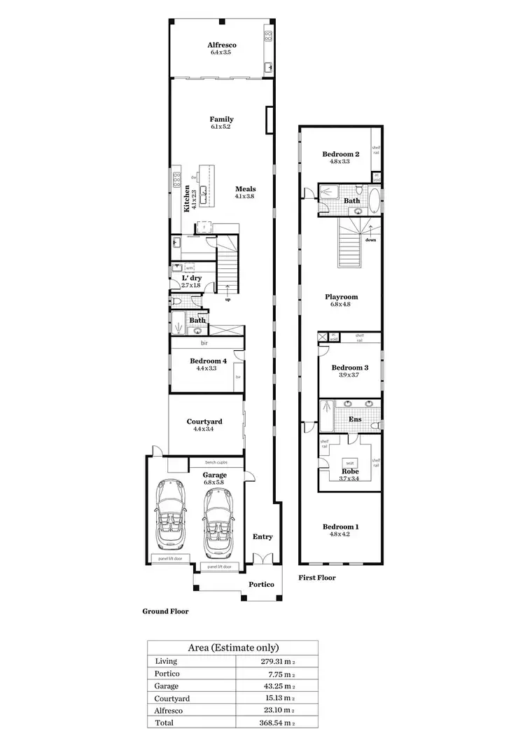 Floorplan of Homely house listing, 41a Thomson Avenue, Rostrevor SA 5073