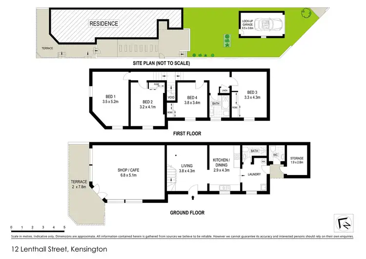 Floorplan of Homely house listing, 12 Lenthall Street, Kensington NSW 2033