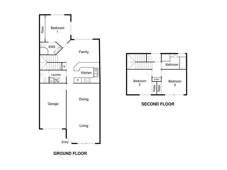 Floorplan of Homely townhouse listing, 20/14 Federal Highway, Watson ACT 2602