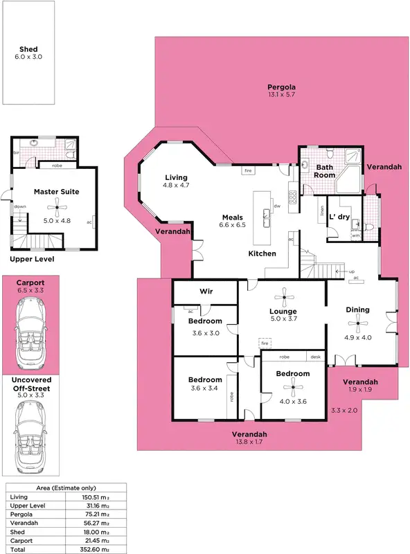 Floorplan of Homely house listing, 6 John Street, Oakbank SA 5243