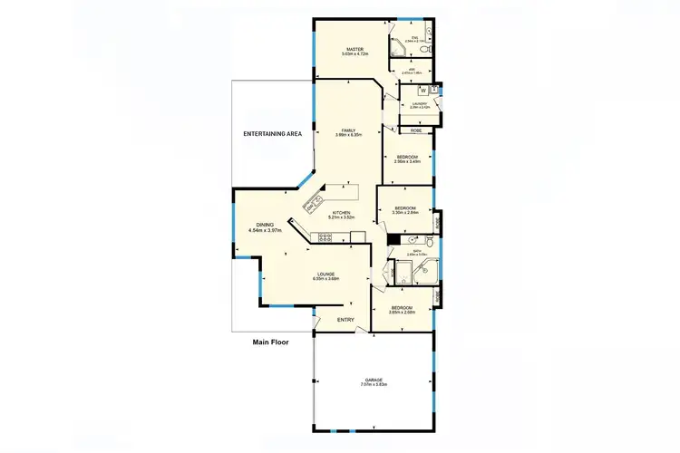 Floorplan of Homely house listing, 38 Namadgi Circuit, Palmerston ACT 2913