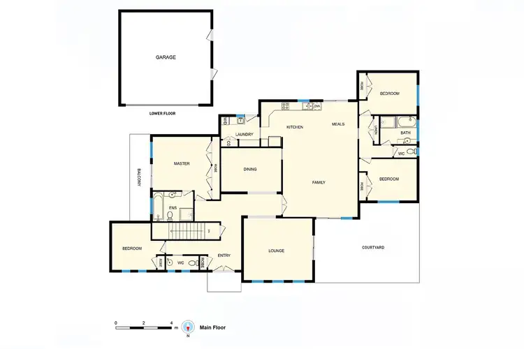 Floorplan of Homely townhouse listing, 14 Alexander Street, Red Hill ACT 2603