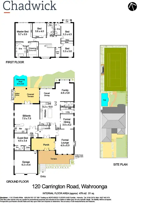 Floorplan of Homely house listing, 120 Carrington Road, Wahroonga NSW 2076
